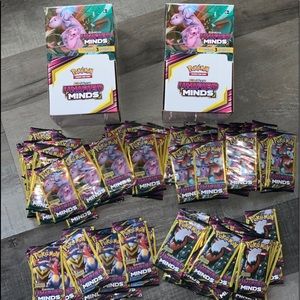 Pokémon unified minds sun&moon packs